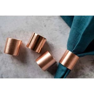 Snowflake Design Metal Napkin Ring Silver Finished Round Shape Stocked Customized Color for Restaurant Wedding <b>Table</b> Accessories - Product Image 5