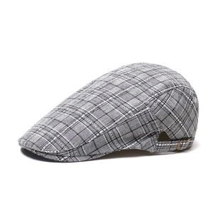 Wholesale Custom Printed Flat <b>Cap</b> Blank <b>Vintage</b> Golf Driving Hat Manufacturer OEM Custom High Quality Heritage Flat <b>Cap</b> Wool - Product Image 4