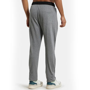 Pantalon de jogging réfléchissant pour homme – Survêtement décontracté coupe ajustée avec revers élastiques – Sécurité nocturne – Style streetwear - Product Image 3