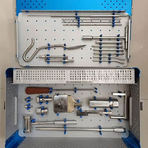 PISSCO Femur surgical <b>instruments</b> set Femur implant set with screws Femur surgery tool kit Surgical <b>instruments</b> femur implants - Product Image 1