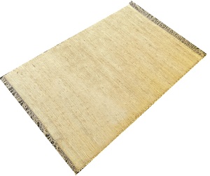 Modern Design Large Lightweight Reversible Non-Slip <b>Jute</b> <b>Rug</b> Set Indian Handmade Flat Weave Dhurry Area <b>Rugs</b> AISHA FABS <b>JUTE</b> UNI - Product Image 5