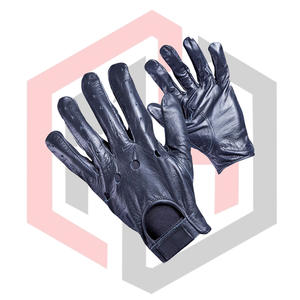 ถุงมือขับรถหนังแท้สีดำล้วน กันลื่น ทนต่อการฉีกขาด ระบายอากาศได้ดี ป้องกันการบาด ป้องกันไฟฟ้าสถิต ปราศจากซิลิโคน ปราศจากแป้ง - Product Image 4