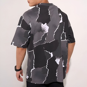 เสื้อยืดผู้ชายแบบย้อมสีเอซิด น้ำหนักเบา ใส่สบาย เป็นมิตรต่อสิ่งแวดล้อม รุ่นยอดนิยม ดีไซน์สวย ราคาสุดคุ้ม - Product Image 3