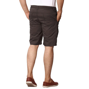 Shorts Bermuda pour hommes, couleur unie, taille élastique, vêtements décontractés, séchage rapide, tissu Oxford, design avec poches - Product Image 1