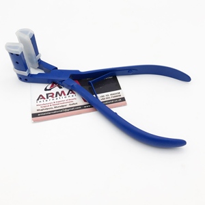 Hair Extension Tools Surgical Grade Stainless Steel Plier L-Shape <b>Tape</b> in Sealing Plier with Silicone Pads Hair Pliers - Product Image 5