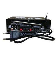 Amplificateurs numériques domestiques Affichage audio 300W+300W Amplificateur de puissance audio numérique HIFI stéréo 2 canaux Amplificateurs numériques BT-298A