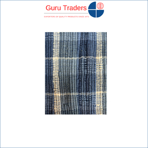 Custom Size & Color Available for Non-Slip & Sustainable Hand Embroidered Chindi <b>Mats</b> for Doors from Indian Vendor at Good Price - Product Image 3