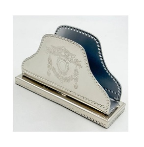 Fantastic Design Silver <b>Color</b> Napkin Holder For Home Hotel Restaurant Usage <b>Tissue</b> <b>Paper</b> Holder In India - Product Image 1