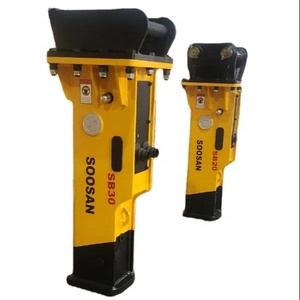 Disjoncteur hydraulique SB 30 de type boîte adapté aux mini pelles et chargeuse compacte bob cat de bonne qualité pour les roches dures - Product Image 1