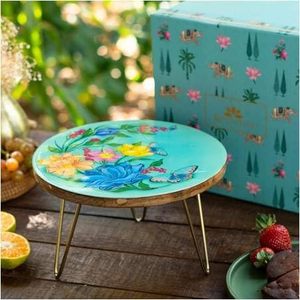 ขาตั้งเค้กไม้ทรงกลมลายหินอ่อน ถาดโชว์ขนมหวาน ตกแต่งโต๊ะงานเลี้ยง - Product Image 6