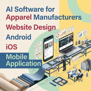 ซอฟต์แวร์ AI สำหรับผู้ผลิตเสื้อผ้า ปลั๊กอิน WordPress Shopify การออกแบบเว็บไซต์ แอปพลิเคชันมือถือ Android iOS ซอฟต์แวร์ AI ERP CRM - Product Image 2