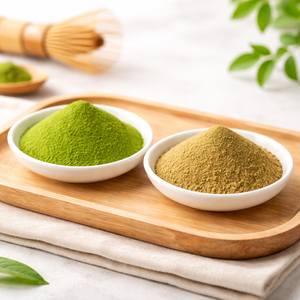 Poudre de Matcha Hojicha Japonais en Gros Nouvelle Collection B2B 1200 Mesh Thé Vert Instantané OEM Applications pour Chaînes de Cafés Sachet - Product Image 3