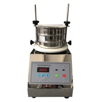 Machine de tamisage ultrasonique de laboratoire avec moteur automatique monocouche pour le tamisage de la farine de blé et du sable de millet