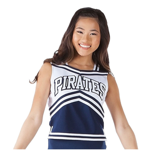 Uniforme de cheerleading personnalisé, couleurs et logo sur mesure, tissu 320g, nouveau design, vente en gros, haute qualité, uniforme de cheerleading sans manches pour adultes - Product Image 5