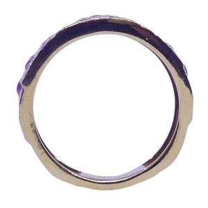 Wedding Wear 925 Sterling Silver Gold Plated Jewelry Ruby Gemstone Women Wear Classic <b>Couple</b> <b>Ring</b> - Product Image 5