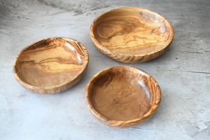 Juego de Platos de Madera de Diseño, Perfecto para Cenas Familiares, Fiestas y Eventos, Elegante Juego de Servicio para el Hogar, Restaurantes y Catering - Product Image 2