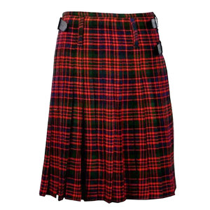 Mens Traditional Scottish Plaid Kilt Highland Utility Kilt With <b>Adjustable</b> <b>Straps</b> And Elegant Pleated Back - Product Image 5