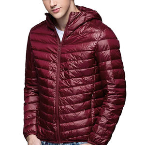 Vestes Premium avec logo personnalisé, design personnalisé brillant, veste d'hiver à capuche pour homme, manteau rembourré en duvet, veste matelassée pour homme - Product Image 2
