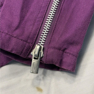 Chaqueta para Mujer, Talla Pequeña, Color Morado, Algodón, Estilo Motero, con Cinturón, Punk, Gótica, Bomber 2026 - Product Image 3