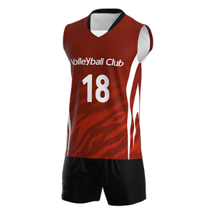 Hot Sale Mens Summer Short Sleeve <b>Volleyball</b> Uniforms with Full Sublimated Jerseys Custom Logo Design <b>Volleyball</b> <b>Set</b> OEM Service - Product Image 5