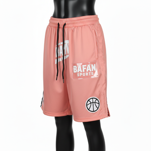 Shorts de basket-ball pour femmes, haute qualité, 160 GSM, polyester mesh, toucher doux, bande latérale, logo personnalisé. - Product Image 4