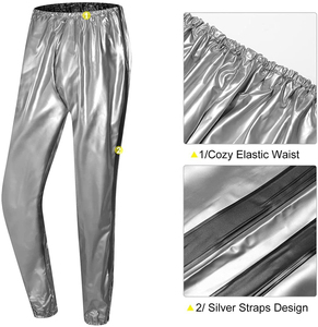 Sports Sauna Suit Sweat <b>Maximizer</b> Workout Suit for Men Women Fitness Training Waterproof Sauna Sweat Suit - Product Image 5