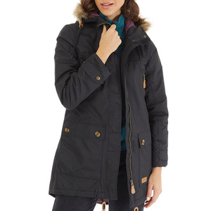 Abrigo Parka de Corte Holgado para Mujer, Chaqueta con Capucha Cálida y Cómoda para Invierno, Ropa Aislante para Exteriores, Proveedor Mayorista de Abrigos con Capucha - Product Image 1