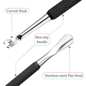 Outil de manucure professionnel de luxe en acier inoxydable réutilisable, pousse-cuticules double tête pour des ongles propres et lisses et un entretien facile - Product Image 6