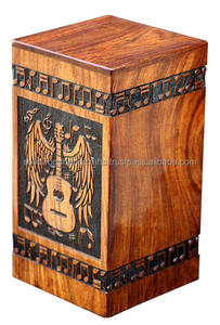 Urna de Madera Hecha a Mano para Cenizas de Adultos, Urnas Funerarias, Urnas de Entierro de Alta Calidad - Product Image 4