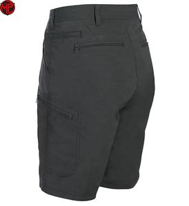 Shorts de bain entièrement personnalisés en tissu extensible 4 directions avec fermeture boutonnée, protection solaire UPF 50+, séchage rapide, pour le surf, le golf et le style de vie. - Product Image 2