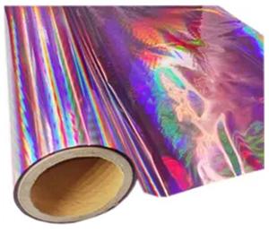 Autocollant adhésif holographique PET de nouvelle conception avec adhésif souple pour l'emballage artisanal et les autocollants - Product Image 3