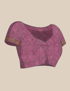 Sari KV Estampado en Mezcla de Algodón Chanderi (Multicolor) - Product Image 2