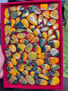 Cabochons en Jaspe Océanique Naturel de Qualité Supérieure, Pierres Précieuses en Vrac de Haute Qualité pour la Fabrication de Bijoux, Formes Mixtes - Product Image 5