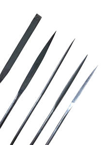 Juego de Limas de Aguja de 5 Piezas de 180 mm, Multiformas, de Grado Industrial, para Bricolaje Profesional, Corte Suave, Acabado Natural, para Joyería, PRECIO BAJO - Product Image 6