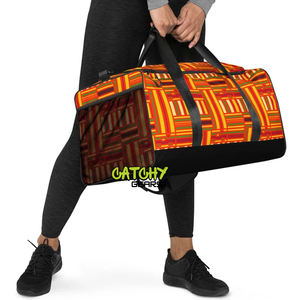 Sac de sport en toile pour sublimation, impression personnalisée, grand sac de voyage pour le fitness et les sports, avec poche ventilée pour chaussures - Product Image 5