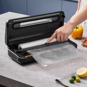 Macchina Sottovuoto Automatica Compatta 80Kpa 120W Potente, Sigillatrice Alimentare Multifunzione 7 in 1, Larghezza Massima Sacchetto 30cm con Sigillatura ad Aria - Product Image 1