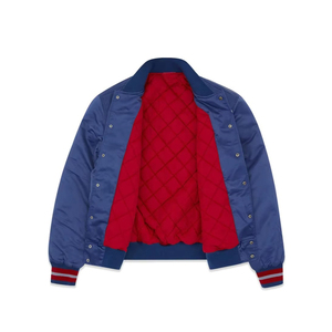 Chaqueta Bomber de Satén para Hombre, de Alta Calidad, Delgada, Transpirable, para Invierno, Personalizable con Logotipo, Estilo Béisbol, FARSH INTERNATIONAL - Product Image 3