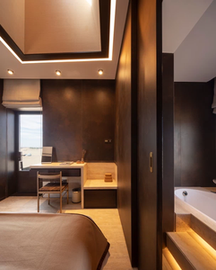 Modern Luxurious Brown 1620x3240mm Italy Sintered Stone 5/12mm Ossido Bruno <b>Matt</b> Custom Wall Cladding Countertop Backsplash - Product Image 2