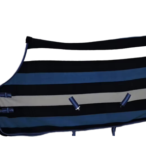 Nouveautés : couvertures pour chevaux en coton respirant et frais, absorbant la transpiration, en polaire polaire, pour l'équitation de printemps/automne, fabriquées en Inde - Product Image 1
