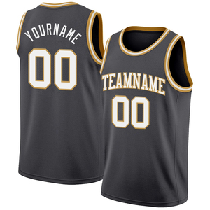 Maillot de basketball respirant 100 % polyester de haute qualité, motif uni imprimé, logo frontal, tissu en maille, tenue d'équipe, service OEM - Product Image 3