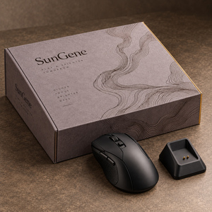 กล่องแม่เหล็กแบบกำหนดเอง SunGene Arcade Atelier สำหรับเมาส์เกมมิ่งและแท่นวาง - Product Image 4