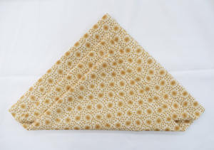 Serviettes en lin faites à la main imprimées carrées de luxe personnalisables en différentes couleurs bio écologique Inde pour événements à thème fêtes - Product Image 3