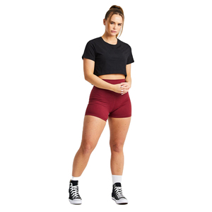 กางเกงขาสั้นเอวสูงสำหรับผู้หญิง ระบายอากาศได้ดี แห้งเร็ว เหมาะสำหรับฤดูร้อน แฟชั่นลำลอง ใส่เล่นน้ำหรือใส่เดินเล่น มีเทคโนโลยีแห้งเร็ว - Product Image 2