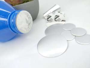 Bouchon à vis micro-perforé Doublure d'aération pour emballage alimentaire pharmaceutique Contrôle de l'humidité Pression Bouteille Couvercle Bouteille Bouchon Fermeture - Product Image 6