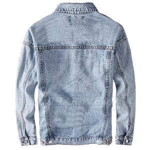 Fashion Forward Jeans Winter <b>Jacket</b> For <b>Men</b> Soft <b>Warm</b> Interior Stylish Streetwear Perfect For Days Outfit - Product Image 3