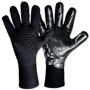 Gants de gardien de but de football en PU Elite, à doigts complets, antidérapants, imperméables, respirants, à fermeture à enfiler, unisexes, puissants - Product Image 1