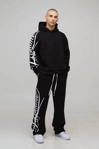 <b>Custom</b> Screen Print Design Cotton Fleece Sun Fade Men's Graphic Hoodies Streetwear Pullover Sweatshirt Manufacturer Supplier OEM - Product Image 5