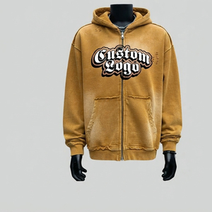 Sudadera Deportiva de Primavera para Hombre, Premium, de Felpa Gruesa, Oversize, con Logotipo Personalizado, Transpirable, de Secado Rápido, para Entrenamiento - Product Image 5
