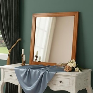 Mango Wood Minimalist <b>Wall</b> <b>Mirrors</b> & Frames Eco-friendly Handmade Durable | OEM Custom Wholesale by Aqudus Saleem India - Product Image 1