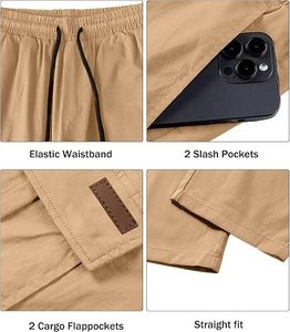 Private Label Men's Convertible <b>Cargo</b> Pants <b>Zip</b> <b>Off</b> <b>Trousers</b> 2 in 1 Outdoor Streetwear Manufacturer - Product Image 5